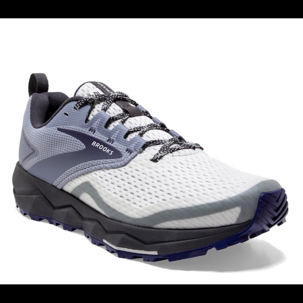 Brooks Divide 2 Trail Running Shoe grey/blue 8